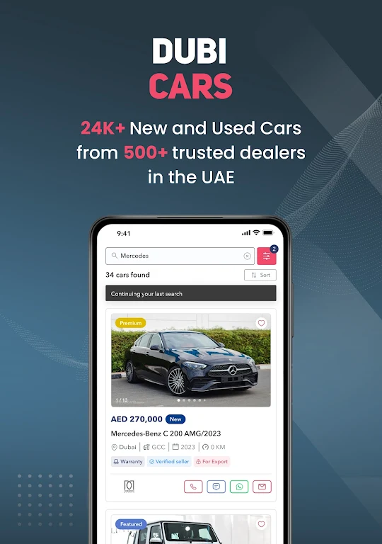 DubiCars: Buy & Sell Cars UAE Screenshot2