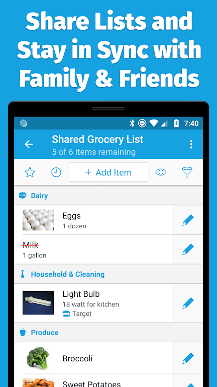 AnyList: Grocery Shopping List Screenshot2