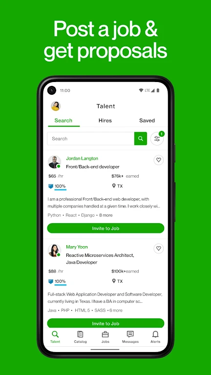 Upwork for Clients Screenshot2