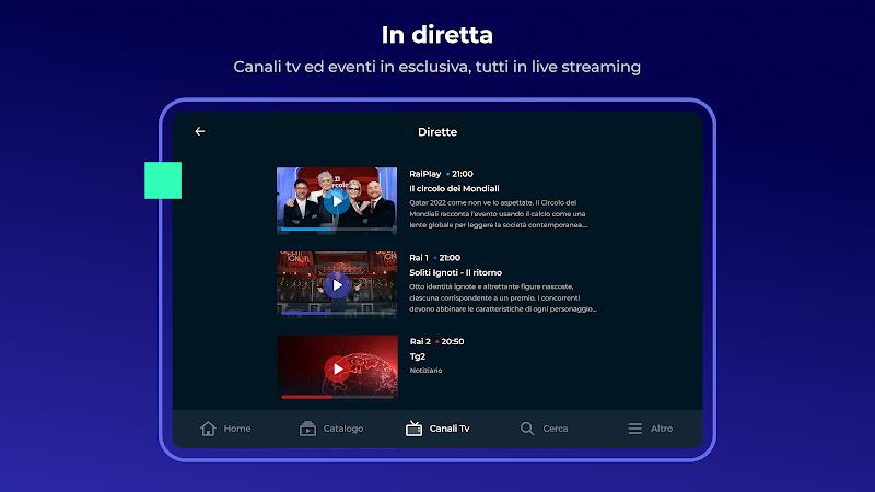 RaiPlay per Android TV Screenshot10