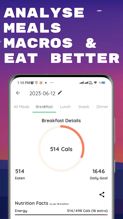 Macro Tracker & Diet Tracker Screenshot2