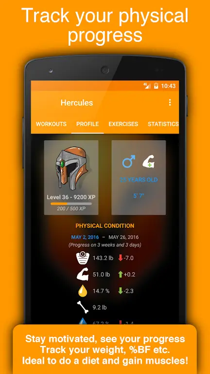 Hercules Workout Screenshot3