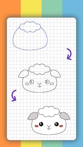 How to draw cute animals Screenshot2