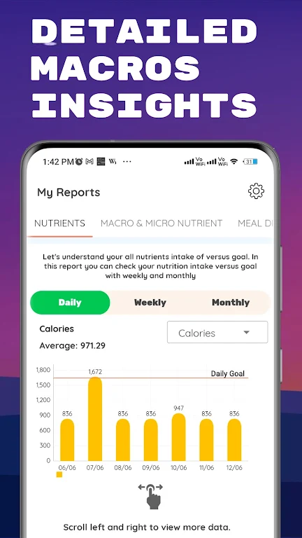 Macro Tracker & Diet Tracker Screenshot4