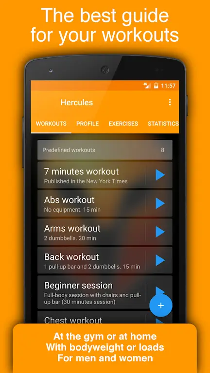 Hercules Workout Screenshot4