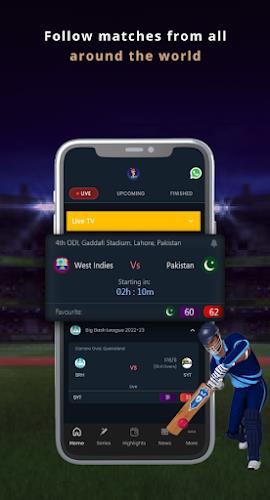 Max Cricket Live Line Screenshot2