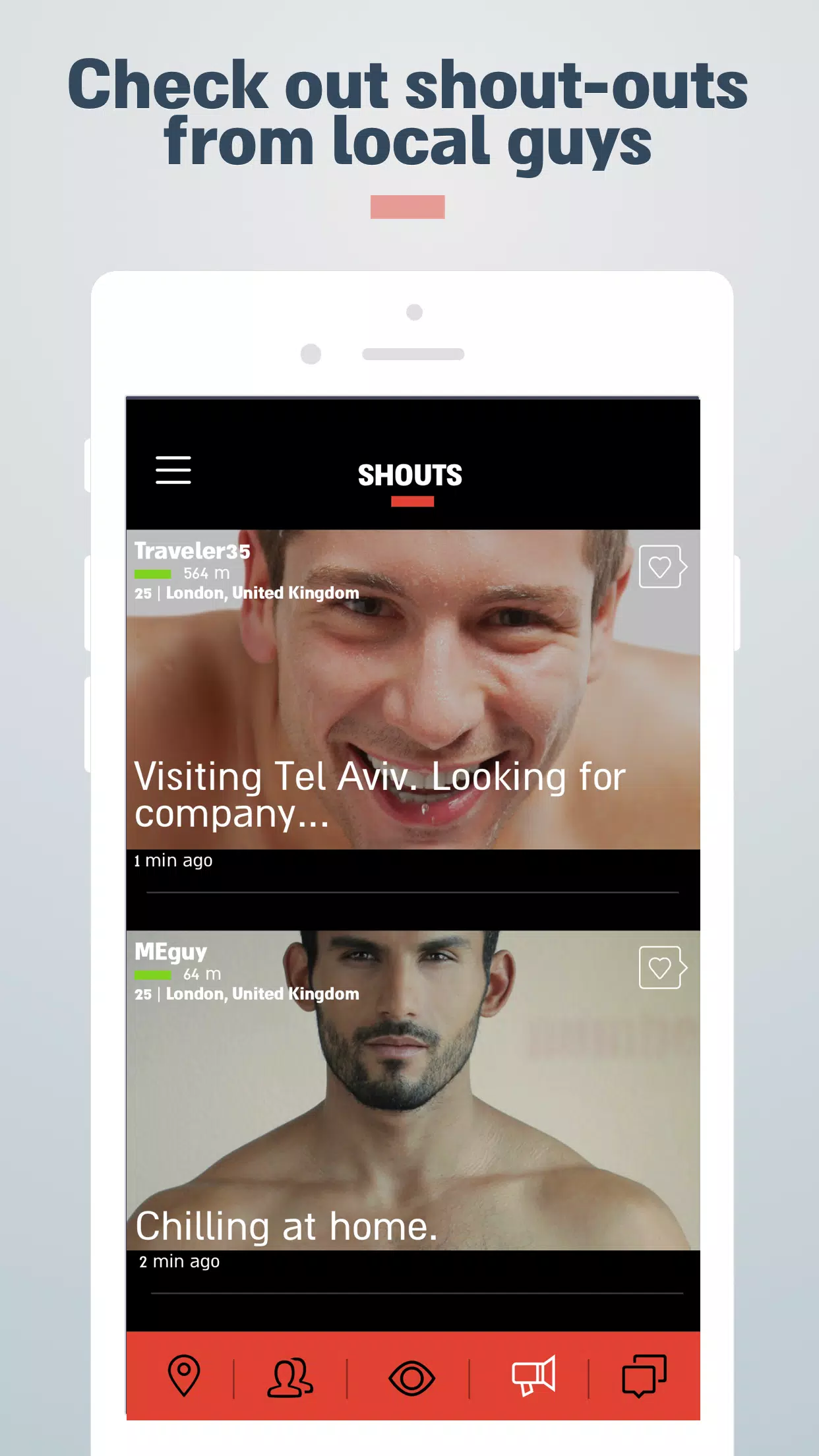 Atraf - Local gay app Screenshot2