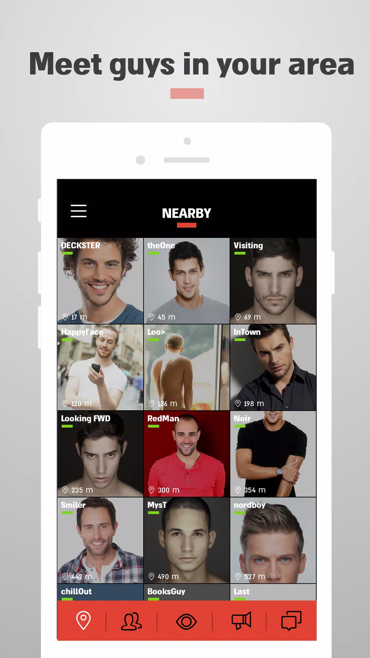 Atraf - Local gay app Screenshot1