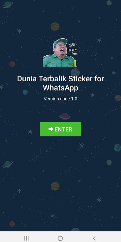 Dunia Terbalik WA Sticker Screenshot3