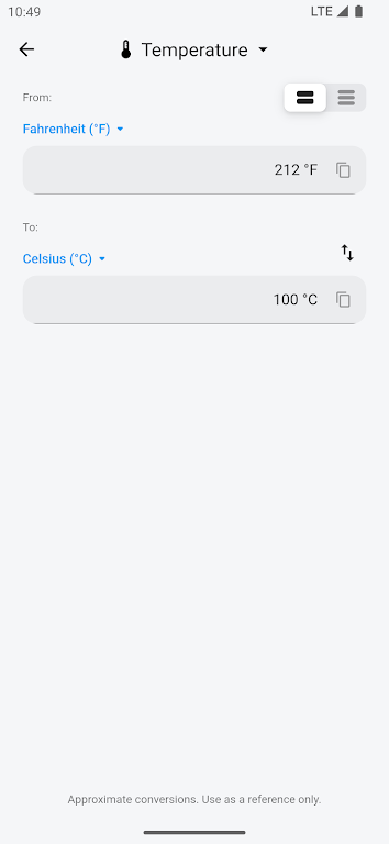 Unit Converter - AUC Screenshot2