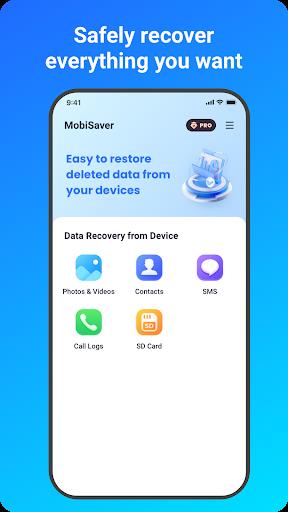 MobiSaver: Data&Photo Recovery Screenshot1