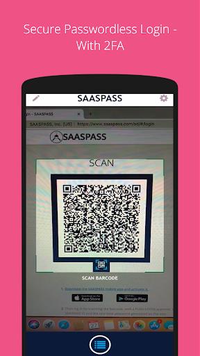 SAASPASS Authenticator 2FA App Screenshot3