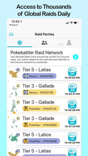 Pokebattler Raid Party Screenshot1