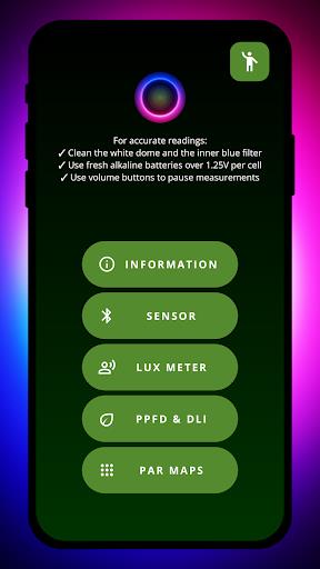 PPFD Meter - Grow Light Meter Screenshot1