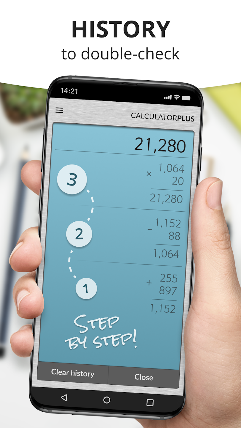 Calculator Plus with History Screenshot3