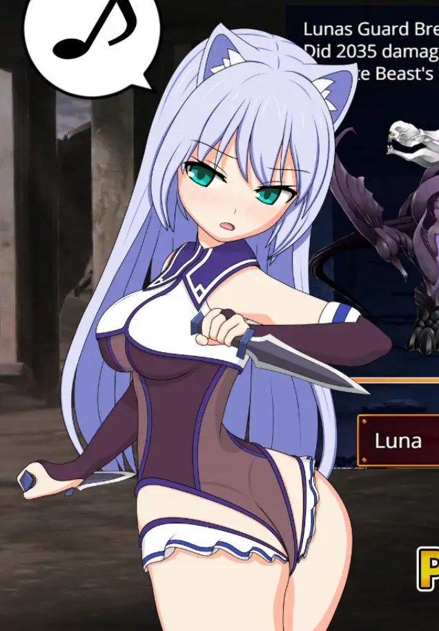 Luna in the Lewd Lost City Screenshot1