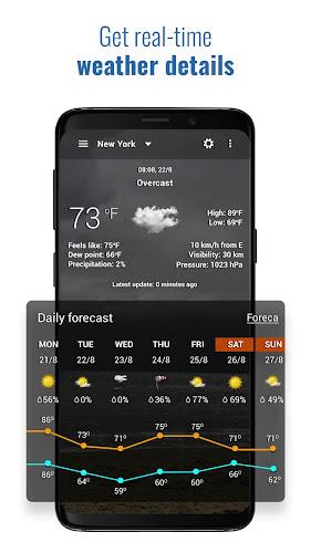 Sense Flip Clock & Weather Screenshot5