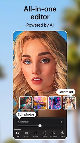 Lensa: photo editor & AI art Screenshot1