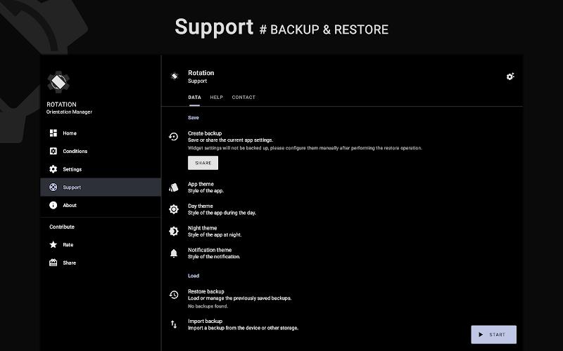 Rotation | Orientation Manager Screenshot16