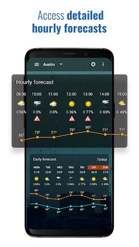 Sense Flip Clock & Weather Screenshot2