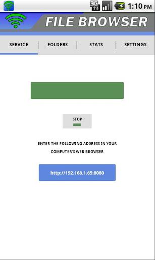 WiFi File Browser Screenshot1