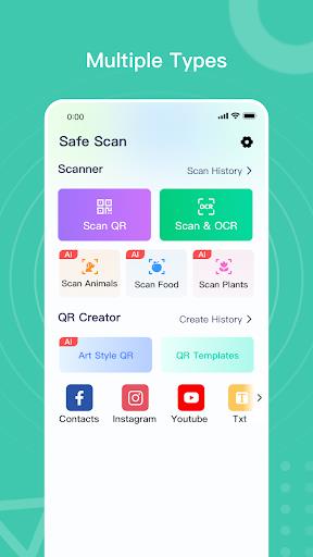 Safe QR OCR AI Scanner Creator Screenshot2