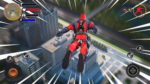 Miami Rope Hero Spider Screenshot1