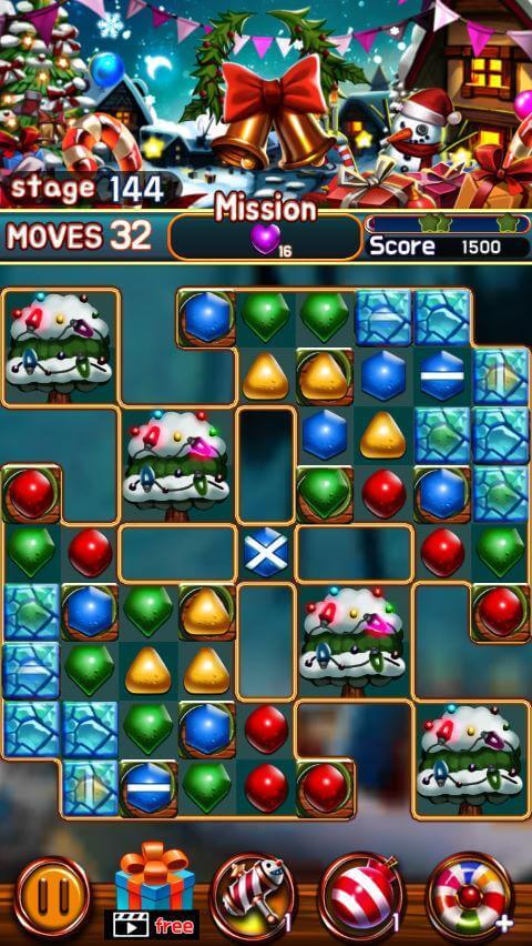 Jewel Snow Puzzle Screenshot1