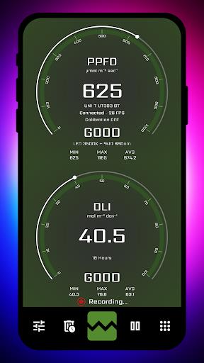 PPFD Meter - Grow Light Meter Screenshot4