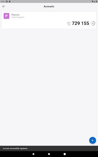 Pearson Authenticator Screenshot2