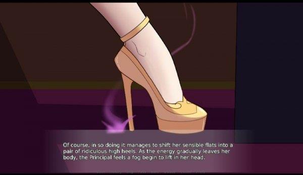 The Principals Bimbofication - A Kinetic Visual Novel Screenshot2