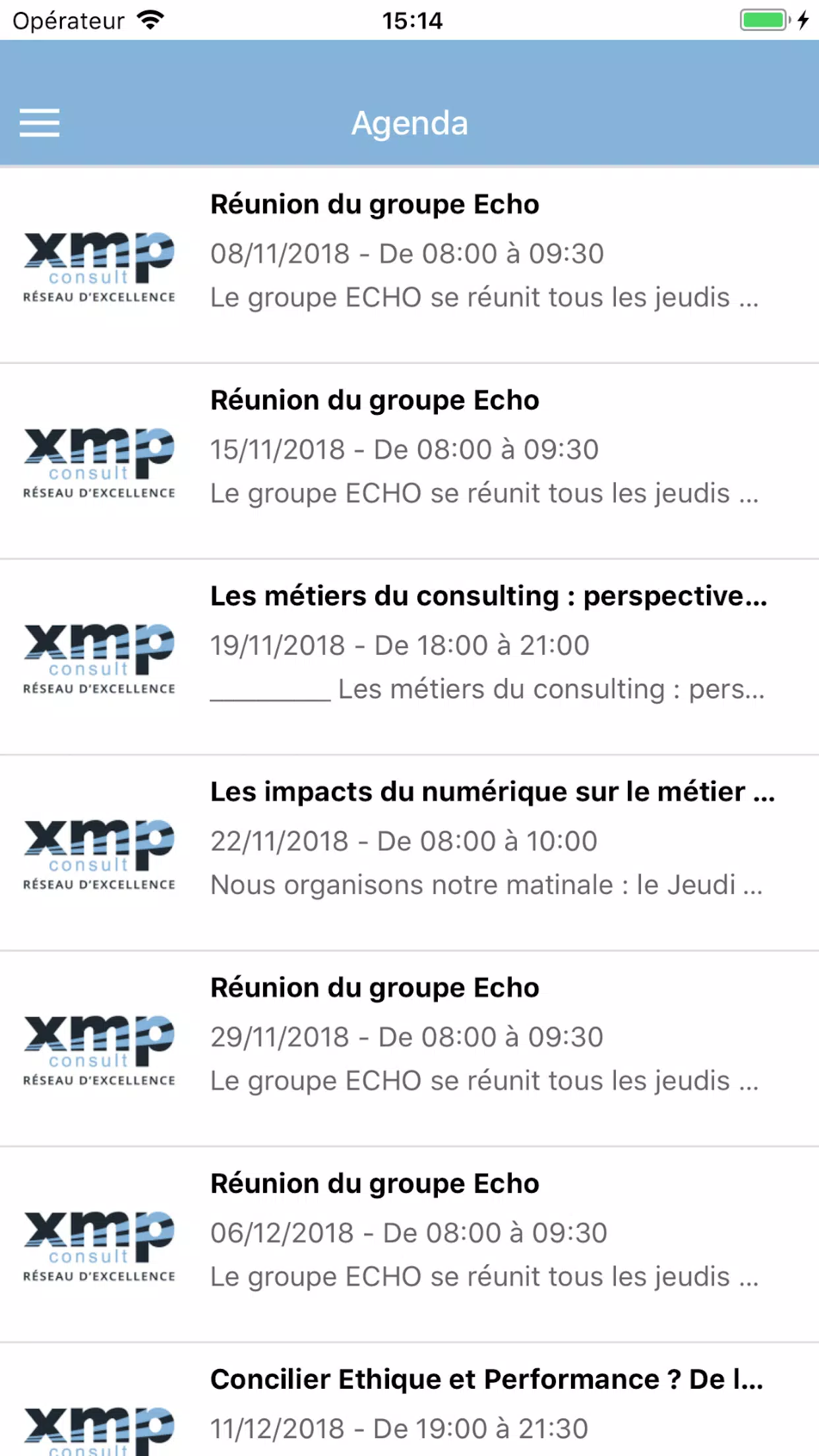 XMP-Consult Screenshot1