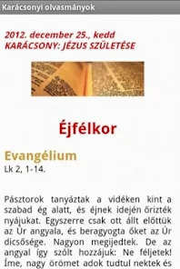 Napi evangélium Screenshot1