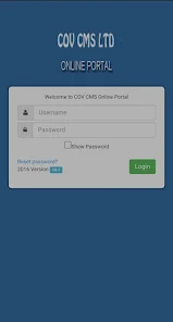 VCMS App Screenshot1