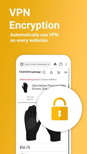 Ocean - Secure VPN Browser Screenshot1