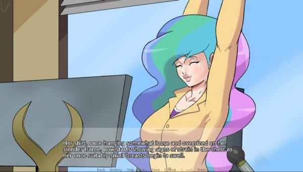 The Principals Bimbofication - A Kinetic Visual Novel Screenshot3