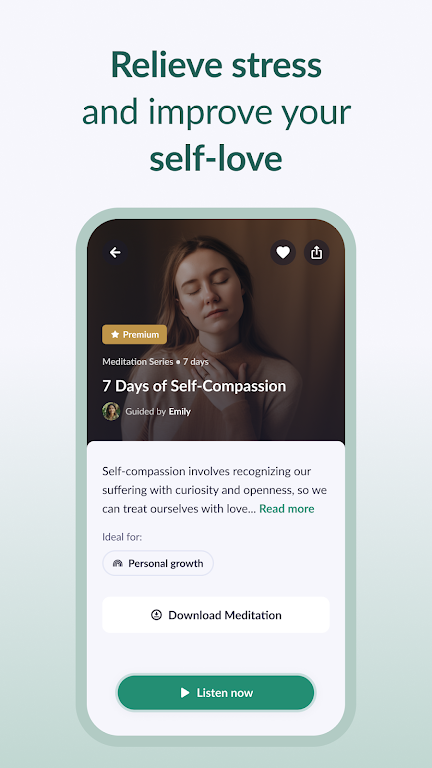 Pura Mente - Meditation App Screenshot3