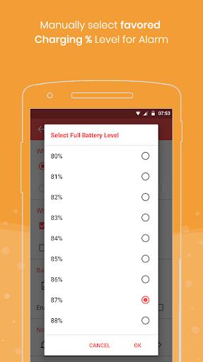 Full Battery Charge Alarm Screenshot3