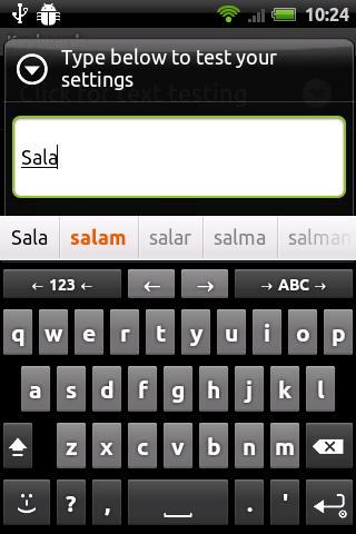 Persian for AnySoftKeyboard Screenshot2