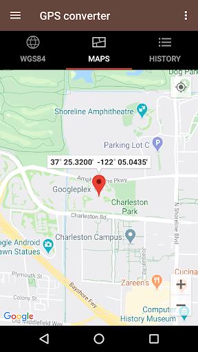 GPS coordinate converter Screenshot3