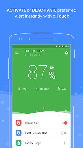 Full Battery Charge Alarm Screenshot1