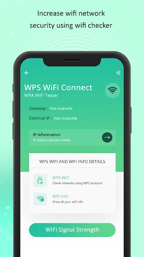 WPS WiFi Connect : WPA WiFi Te Screenshot3