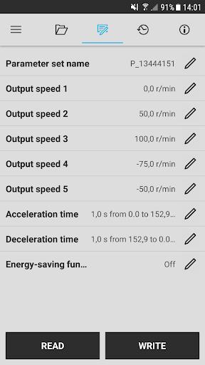 Lenze Smart Motor Screenshot2