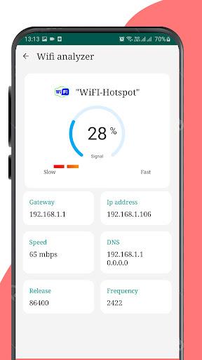 Speed test Wi-Fi & 3G, 5G, 4G apk Screenshot4