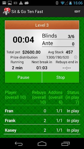 Poker Timer Screenshot3