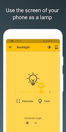 Booklight - screen night light Screenshot1