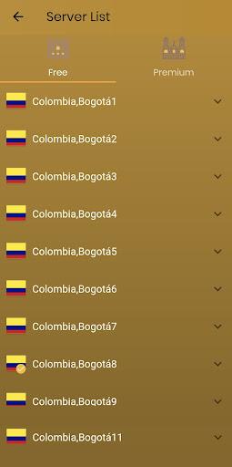 VPN Colombia - Unblock Proxy Screenshot2