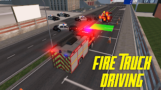 Fire Truck Driving Simulator Screenshot1