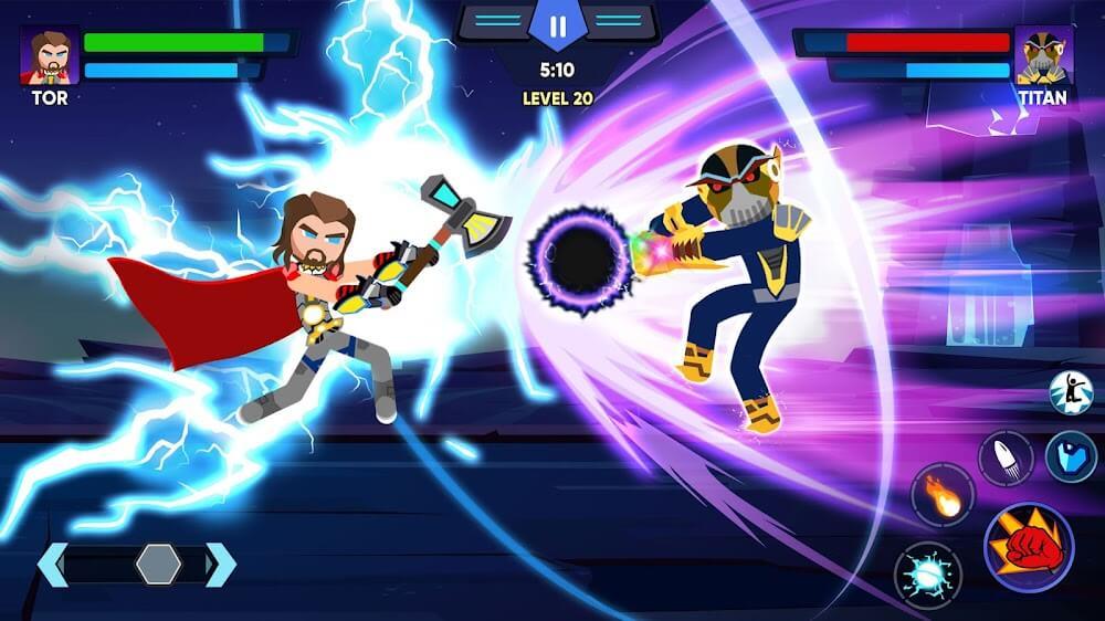 Super Stickman Fighting Battle Screenshot3