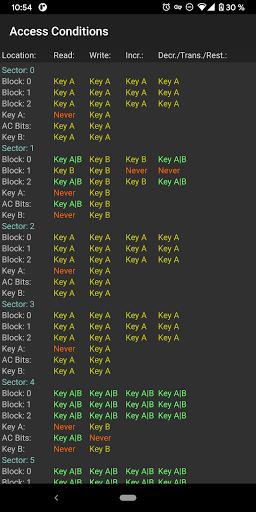 MIFARE Classic Tool Screenshot4